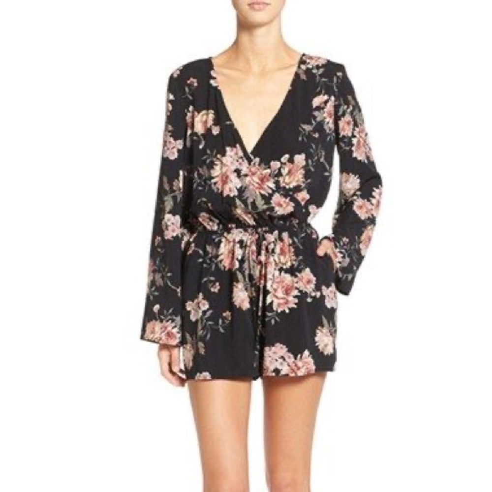 NWT Nordstrom Floral Romper